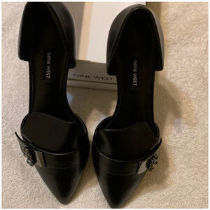 Women's Nine West Flats Shoes, Size 10 M, Black